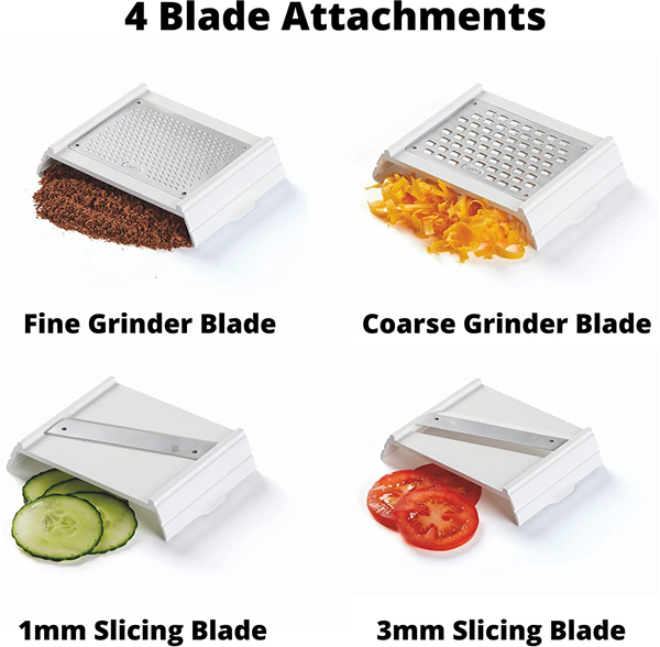 Zyliss E900027U 4 in 1 Slicer and Grater - Win Depot