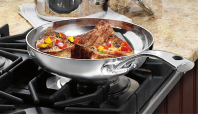 Cuisinart French Classic 8-Inch Tri-Ply Stainless Steel French Skillet