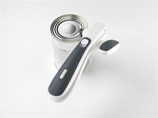 Zyliss lock-n-lift Can Opener, White/Grey