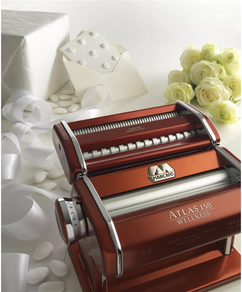 Marcato Atlas 150 Pasta Machine - Red