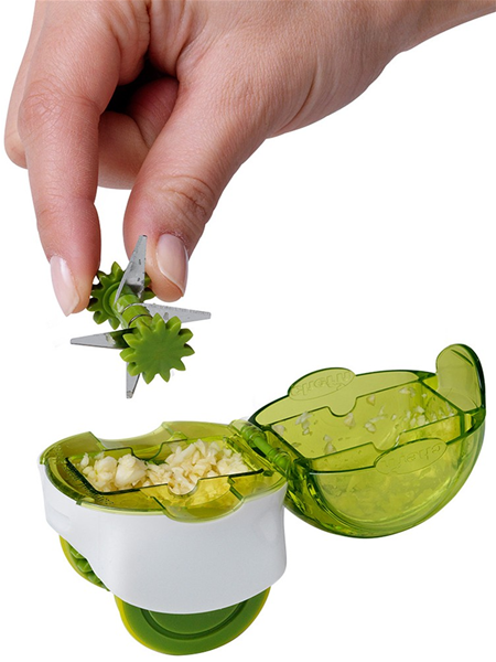 Chef'n GarlicZoom Garlic Chopper, XL, Green 