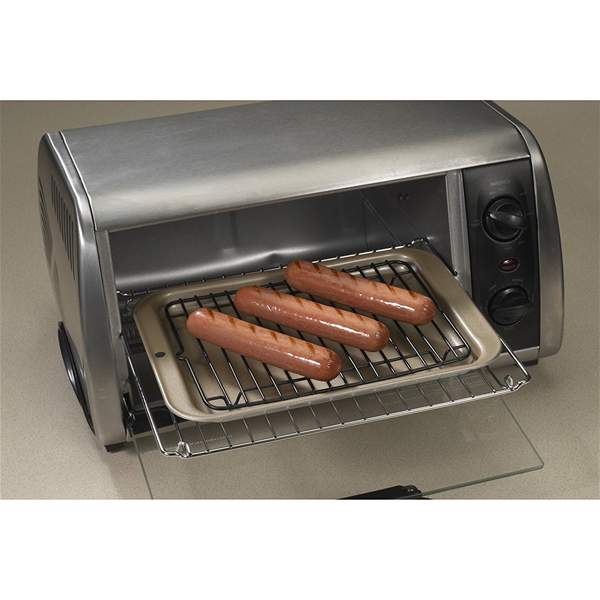 Toaster Oven Broiling Pan with Rack