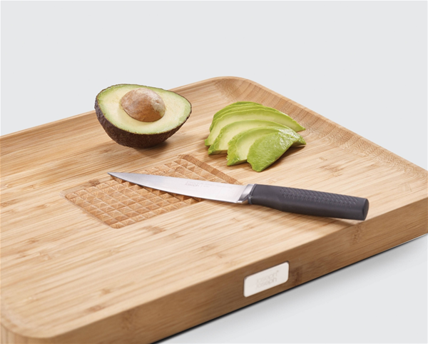 Cut&Carve™ Bamboo Cutting Board