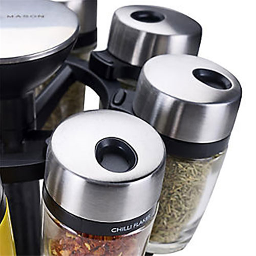 Cole & Mason 16-Jar Herb & Spice Carousel