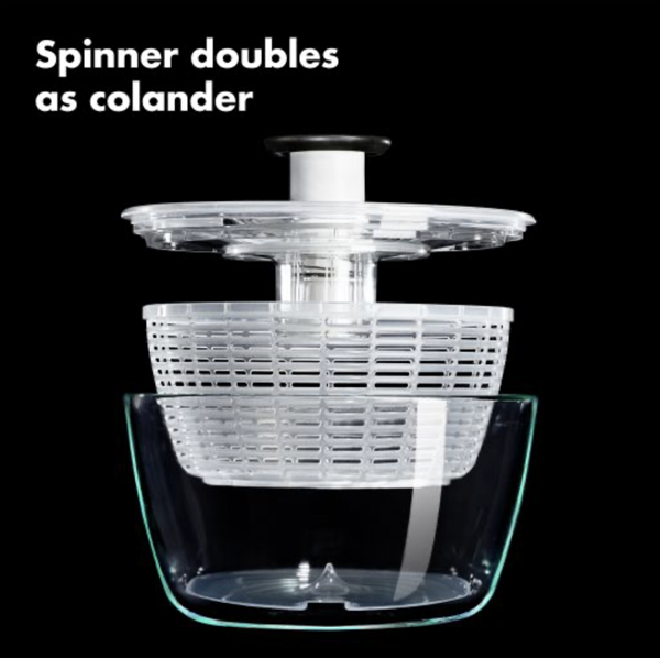 OXO Glass Salad Spinner + Reviews