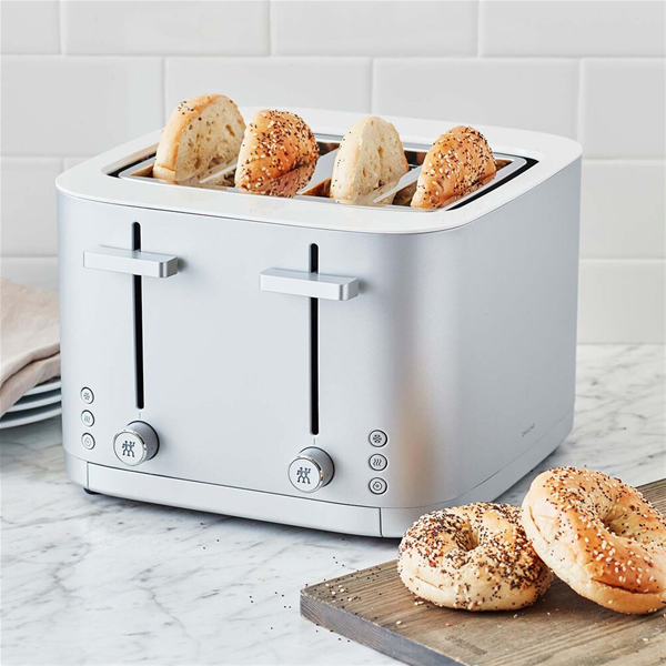 ZWILLING Enfinigy Silver 2-Slice Toaster + Reviews