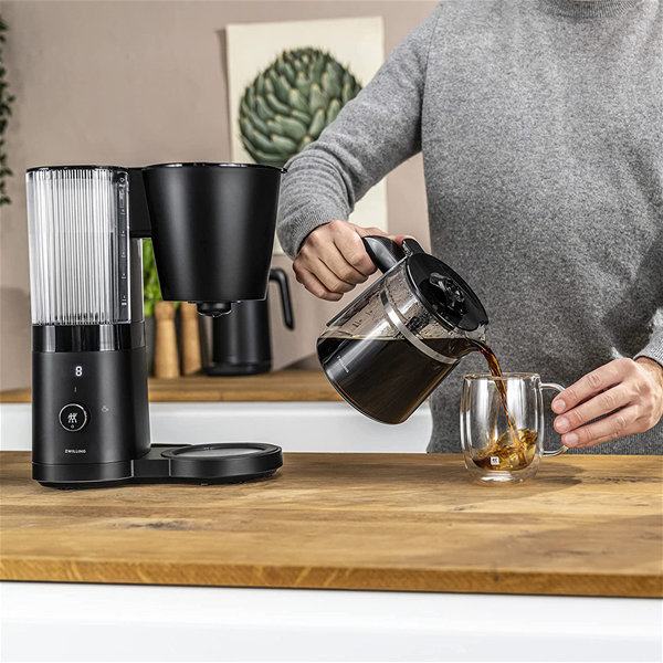 Zwilling Enfinigy Drip Coffee Maker with Thermo Carafe - Black