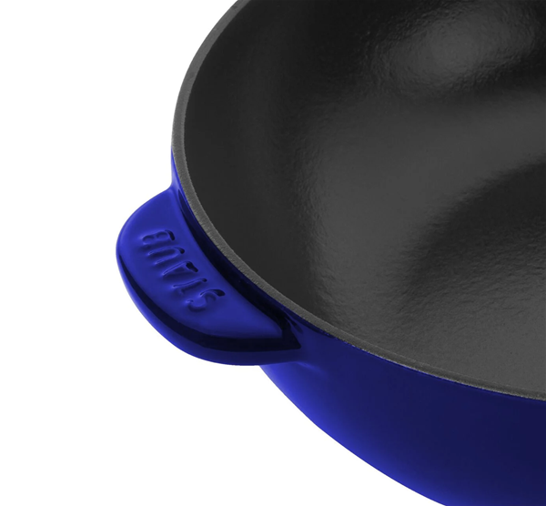 Staub 2.9 qt Cast Iron Daily Pan | Dark Blue