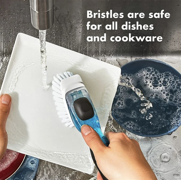 OXO Good Grips Soap Dispensing Dish Brush — KitchenKapers