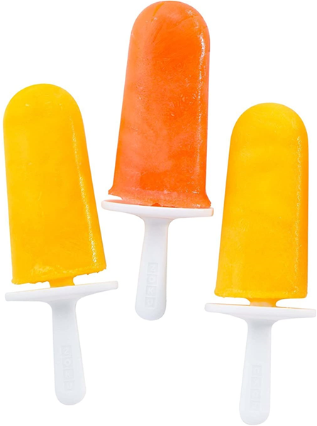 ZOKU Classic Pop Molds, 6 Easy-release Popsicle Molds With Sticks