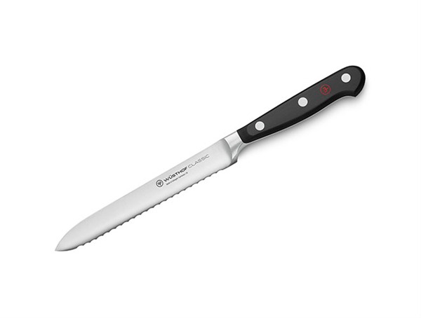 Wüsthof Classic 5 Serrated Utility Knife