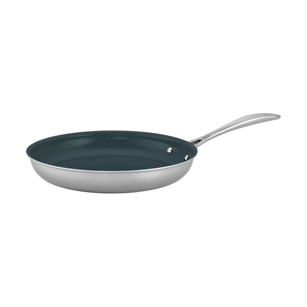 ZWILLING Spirit Non-Stick Fry Pan, 12-Inch Ceramic Fry Pan, Stainless Steel