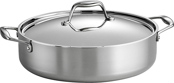 Tramontina Gourmet Covered Deep Saute Pan