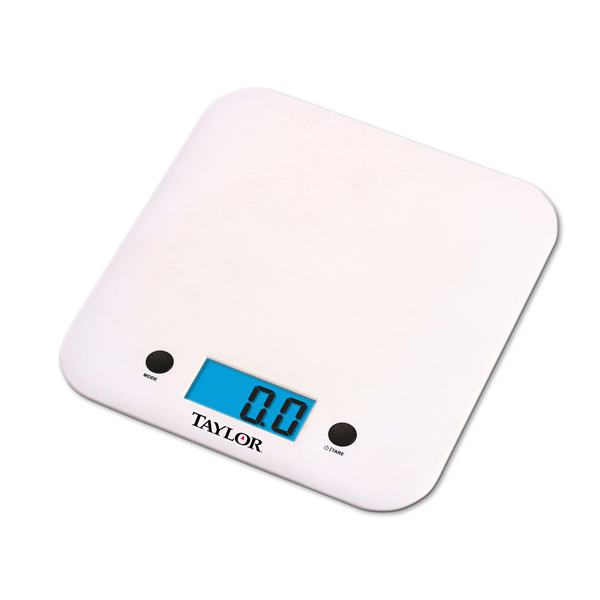 Taylor Slim Digital Scale - White