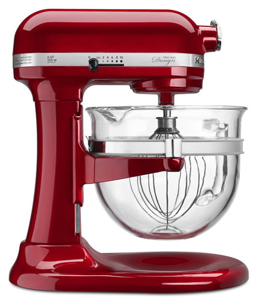 W10532186 - KitchenAid Stand Mixer 6 Qt Glass Bowl