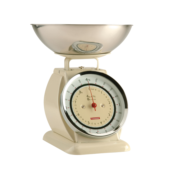 RETRO-STYLE SCALE - Cream