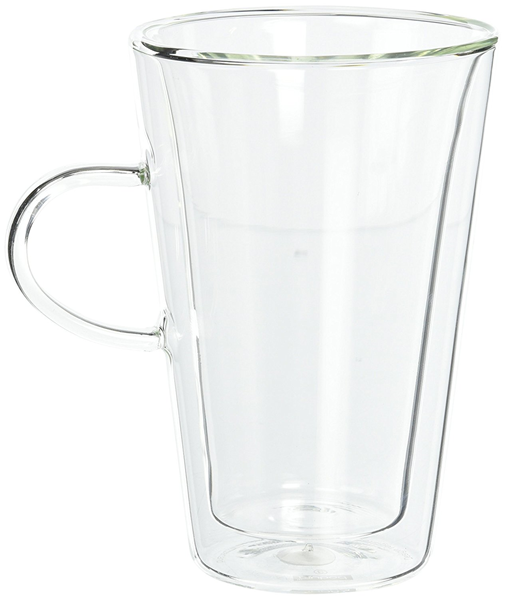Bodum Canteen Double Wall Glass with Handle 13.5oz - Set of 2