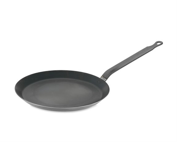 de Buyer MINERAL B Carbon Steel Omelette Pan - 9.5” - Naturally Nonstick -  Made in France