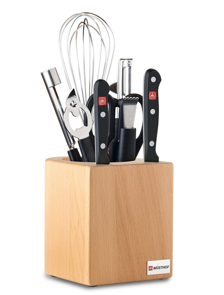 Classic Seven-Piece Wooden Kitchen Utensil Set