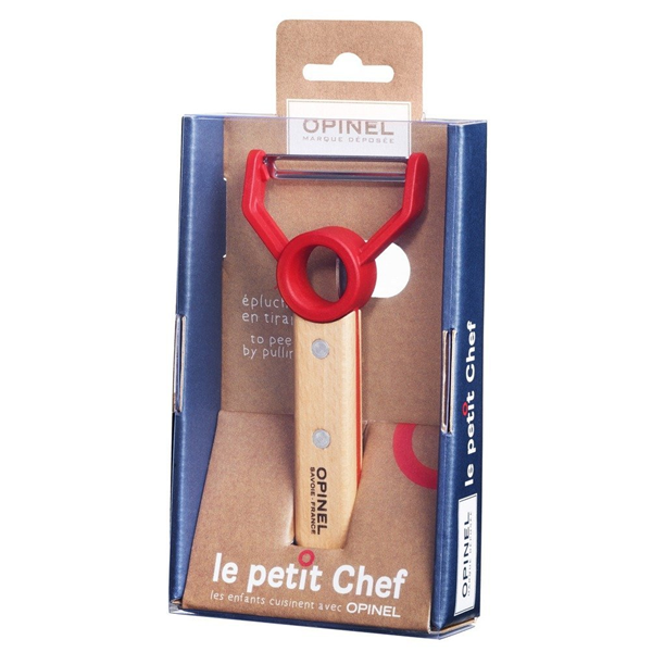 Opinel Le Petit Chef Children's Y Peeler with Finger Guard