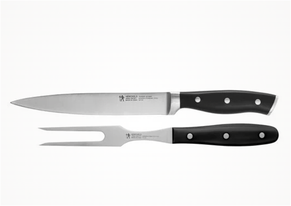 Hastings Home 129832QDS Electric Carving Knife Set, 2 Stainless Steel