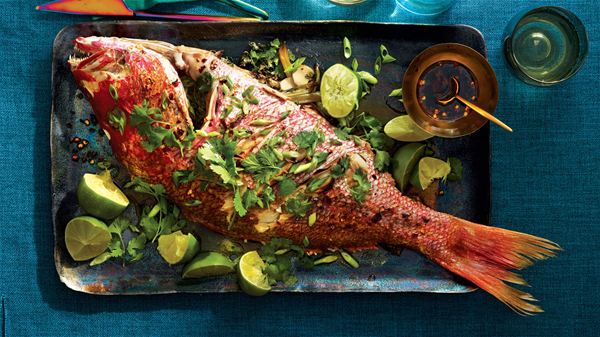 Whole Roasted Chinese Red Snapper Recipe