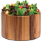 Lipper Acacia Straight-Side Salad Bowl Click to Change Image