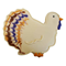 Gobbler Turkey  Cookie Cutter - Brown Click to Change Image