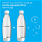 Sodastream Twin Pack Slim Carbonating Bottles - WhiteClick to Change Image