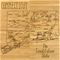 Totally Bamboo Connecticut State Puzzle 4 Piece Bamboo Coaster SetClick to Change Image
