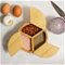 Trio Salt Cellar Storage Box with Swivel LidsClick to Change Image