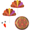Thanksgiving Turkey Cupcake Decorating KitClick to Change Image