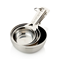 Le Creuset 4pc Stainless Steel Measuring Cup SetClick to Change Image