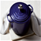 Le Creuset Signature 7.25-qt Dutch Oven with Stainless Knob - Indigo Click to Change Image