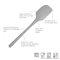 Tovolo Flex-Core All Silicone Spatula - Indigo Click to Change Image