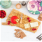 Totally Bamboo Connecticut Set: Charcuterie Board, Cheese Tools & Coasters Click to Change Image