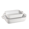 Staub Rectangle Baking Dish Set - WhiteClick to Change Image