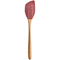 Staub Olivewood Handled Small Silicone Spatula - Grenadine Click to Change Image