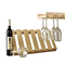 JK Adams Wooden Stemware Hanging Rack Click to Change Image