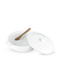 Ceramic Brie Baker & Acacia Wood Spreader SetClick to Change Image