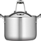 Tramontina Gourmet Stainless Steel Tri-Ply Clad 6-qt Covered Deep Saute / Braiser Click to Change Image