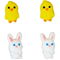 Easter Chicks and Bunnies Icing DecorationsClick to Change Image