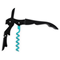 TrueTap Double-Hinged Corkscrew - Matte Black with Blue Screw Click to Change Image