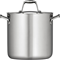 Tramontina Gourmet Stainless Steel Tri-Ply Clad 8-qt Sauce Pot with Lid Click to Change Image