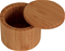 Totally Bamboo Round Salt Box with Magnetic LidClick to Change Image