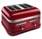 KitchenAid Pro Line 4-Slice Toaster - Candy Apple Red Click to Change Image