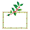 Caspari Place Cards - Holly Trellis Click to Change Image