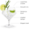 Viski Angled Crystal Gin & Tonic Glasses Click to Change Image