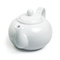 RSVP Stoneware 16 fl. oz. Teapot - WhiteClick to Change Image