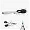 Dreamfarm Clongs Silicone Tongs 9" - BlackClick to Change Image